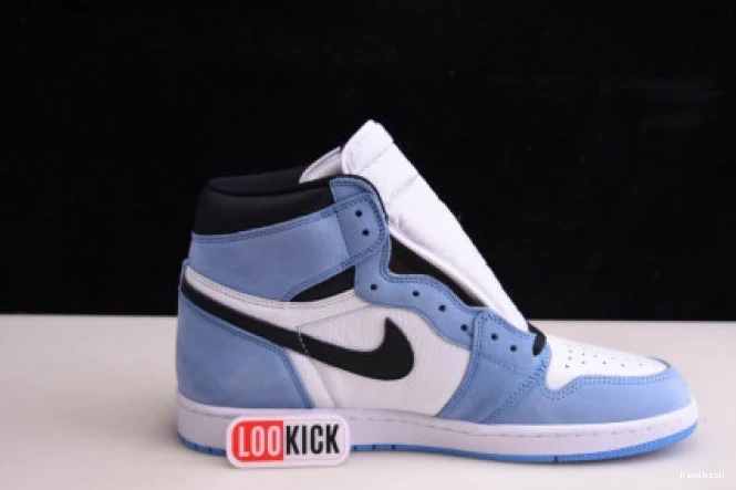 555088- JORDAN WHITE 840 Popular RETRO BLACK BLUE AIR UNIVERSITY HIGH 1 0526